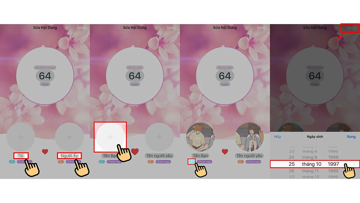 Hướng d&acirc;̃n c&aacute;ch d&ugrave;ng v&agrave; sử dụng app Inlove