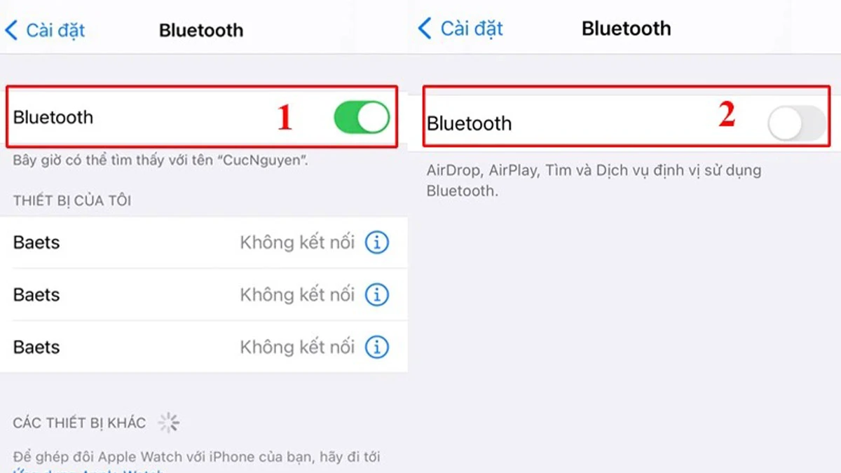 C&aacute;ch tắt tự bật Bluetooth tr&ecirc;n điện thoại