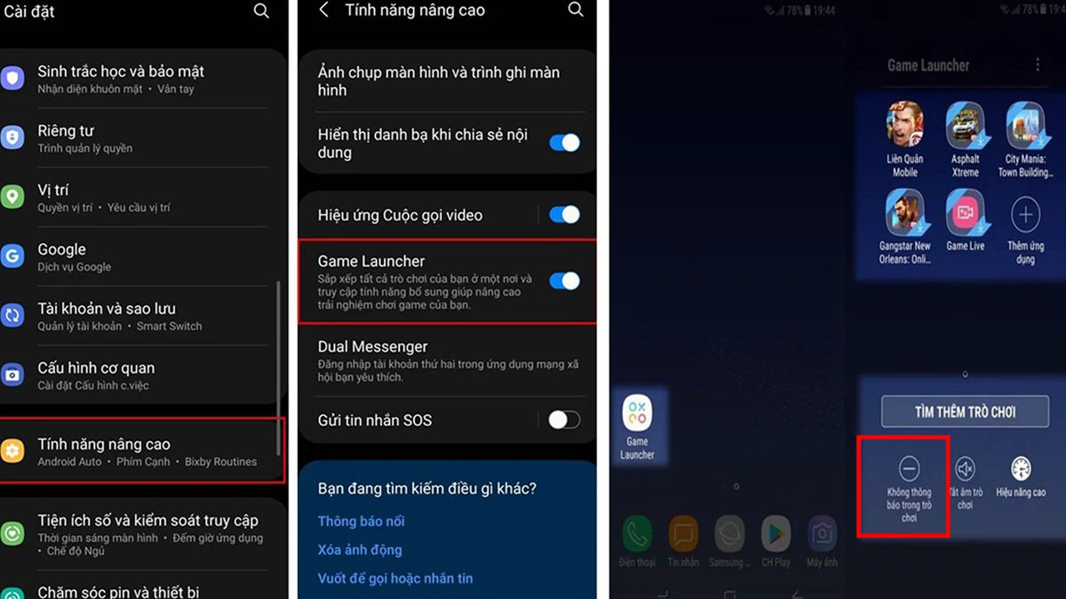 c&aacute;ch tắt th&ocirc;ng b&aacute;o khi chơi game