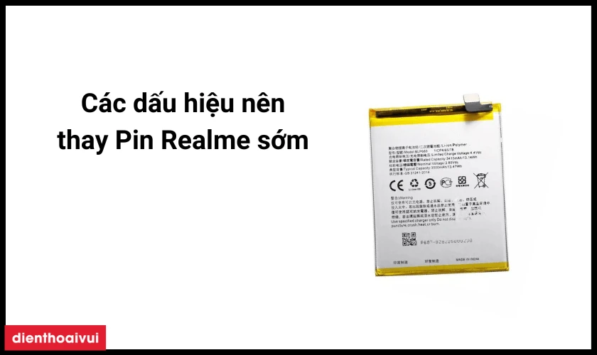 thay pin realme ch&iacute;nh h&atilde;ng
