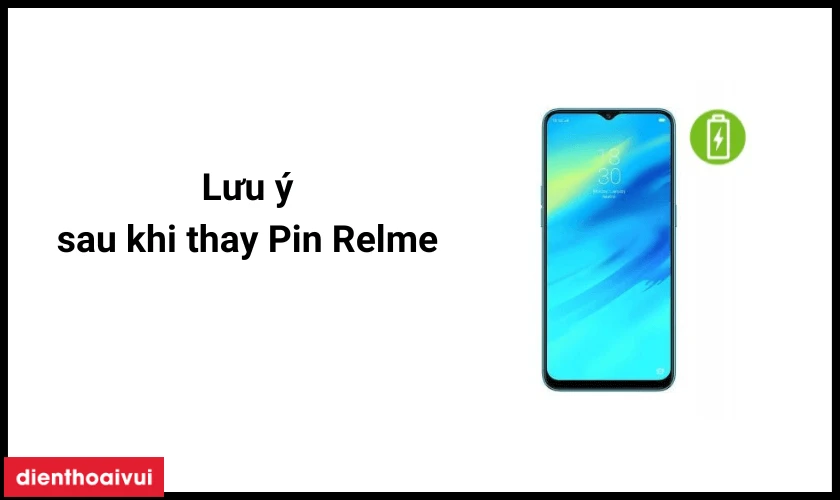 thay pin cho điện thoại Realme