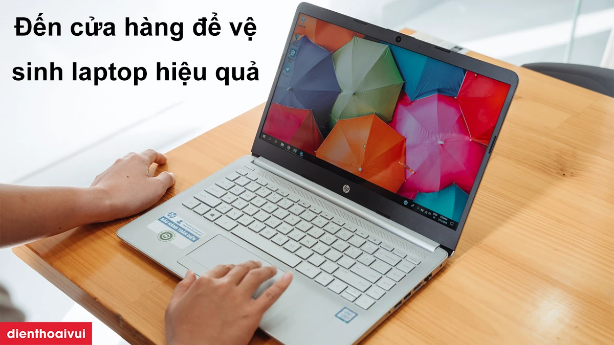 vệ sinh máy tính hp