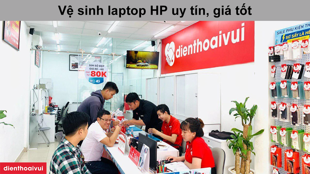 vệ sinh laptop hp ở đâu