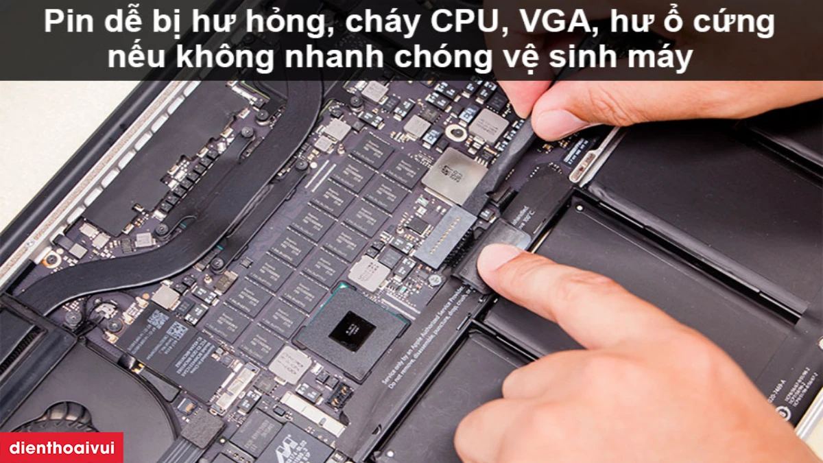 vệ sinh laptop lenovo
