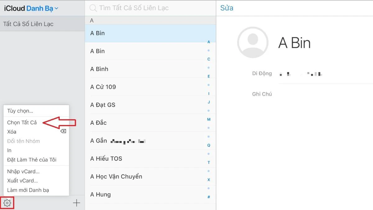X&oacute;a bằng iCloud