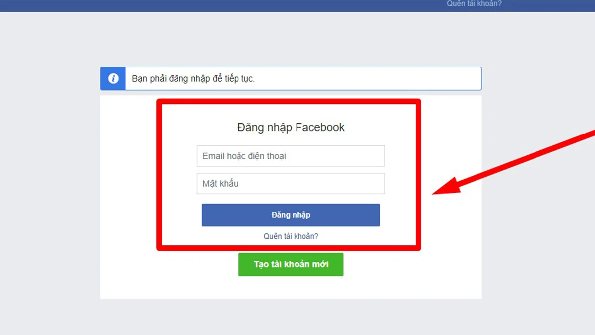 truy cập v&agrave;o link: https://www.facebook.com/messages