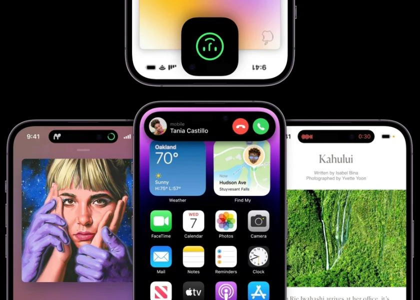 dynamic island trêm iphone 14 là gì