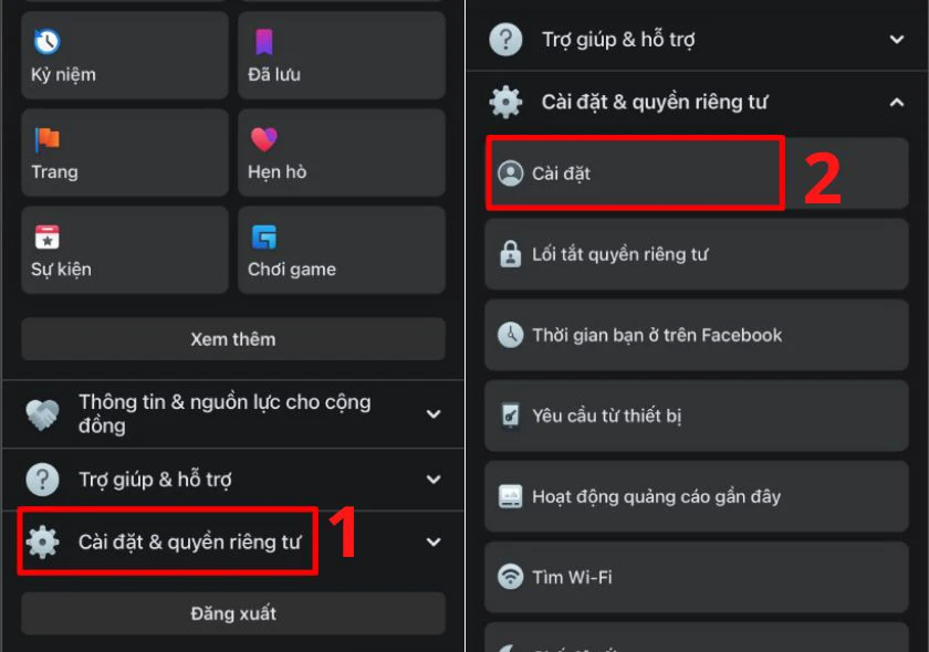 V&agrave;o C&agrave;i đặt tr&ecirc;n Facebook