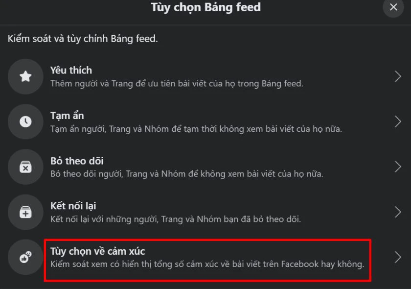 C&aacute;ch ẩn lượt like tr&ecirc;n Facebook bằng m&aacute;y t&iacute;nh