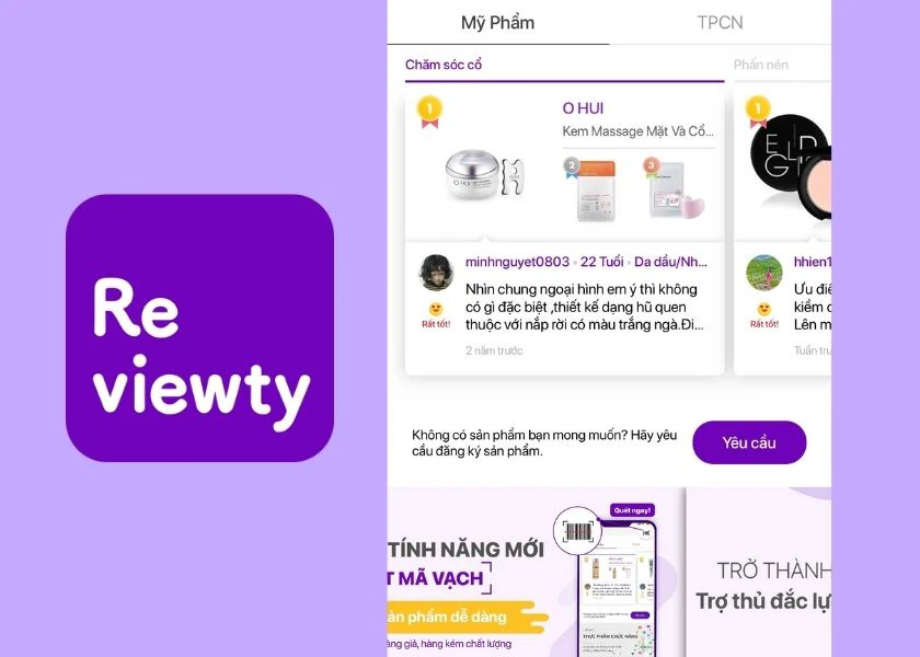 app review mỹ phẩm