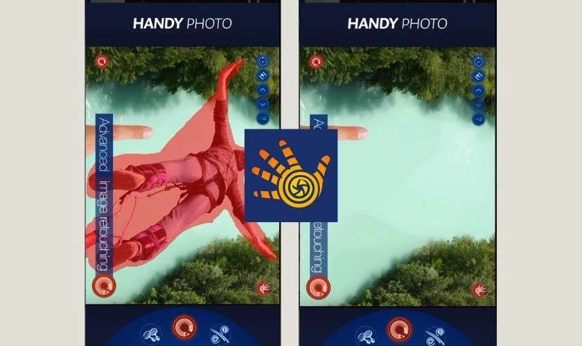 Handy Photo - App x&oacute;a chi tiết thừa dễ d&ugrave;ng