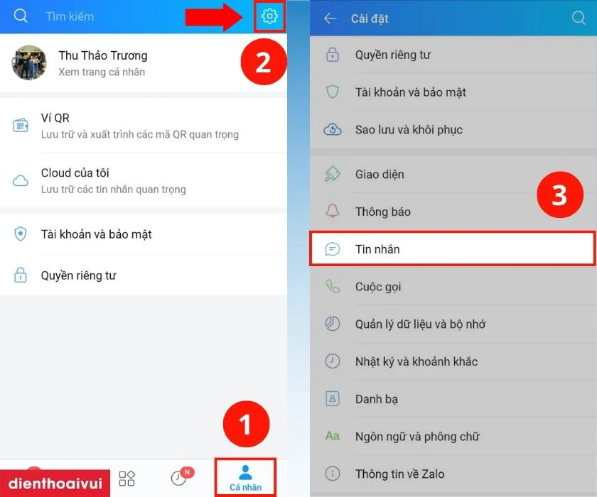 bật mini chat