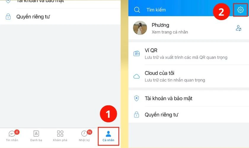 Cách kh&ocirc;i phục hình ảnh đã xóa tr&ecirc;n Zalo dành cho iPhone