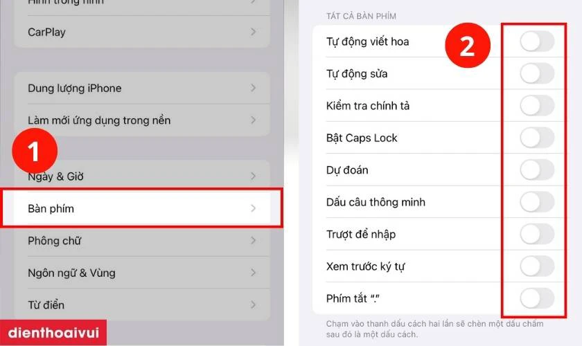 iOS 16 bị lỗi đơ b&agrave;n ph&iacute;m
