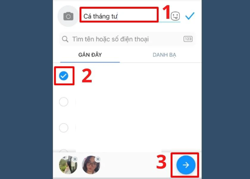 đặt tên và nhấn lưu