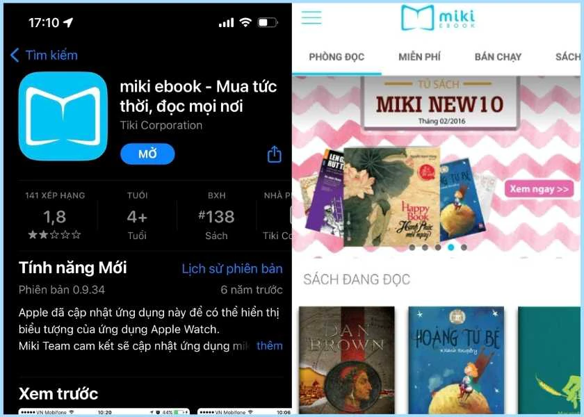app đọc sách online