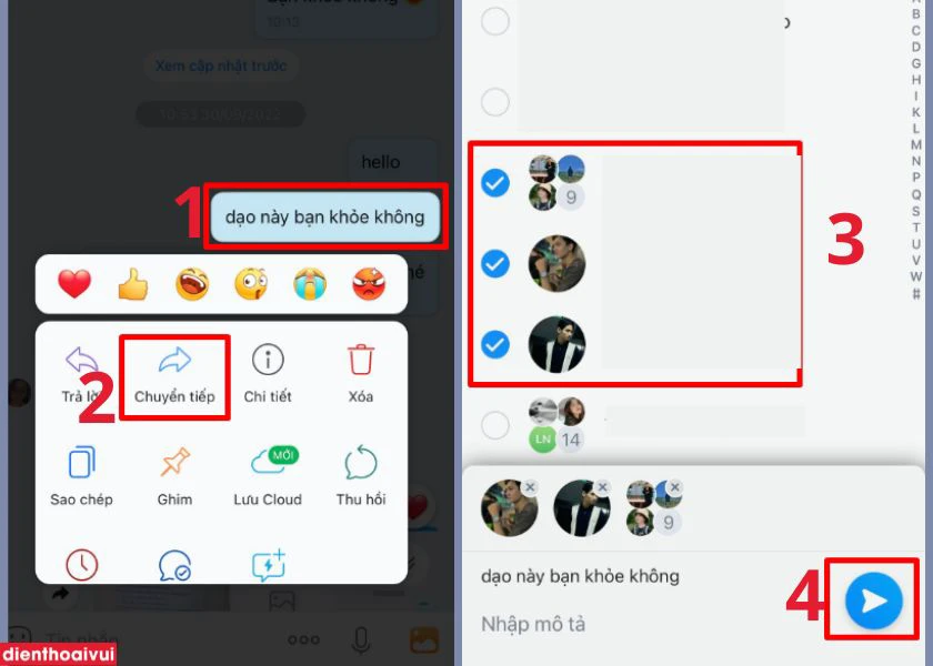c&aacute;ch gửi tin nhắn h&agrave;ng loạt tr&ecirc;n zalo