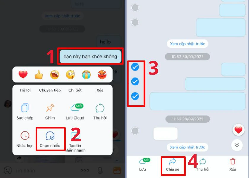 c&aacute;ch gửi tin nhắn zalo cho nhiều người