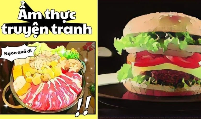 app chuyển ảnh foodie