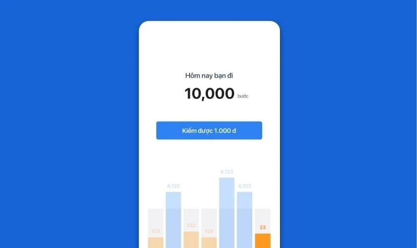 app đi bộ kiếm tiền
