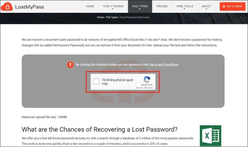 cách mở file excel bị khóa pass online