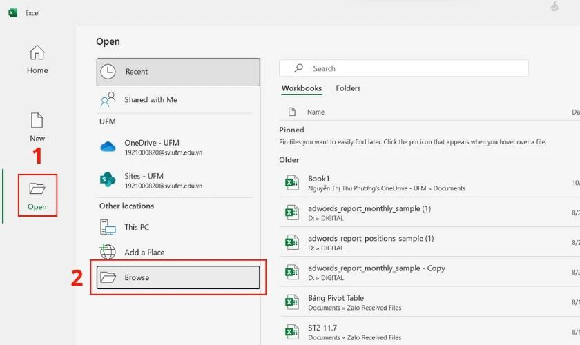 c&aacute;ch mở file csv bằng excel