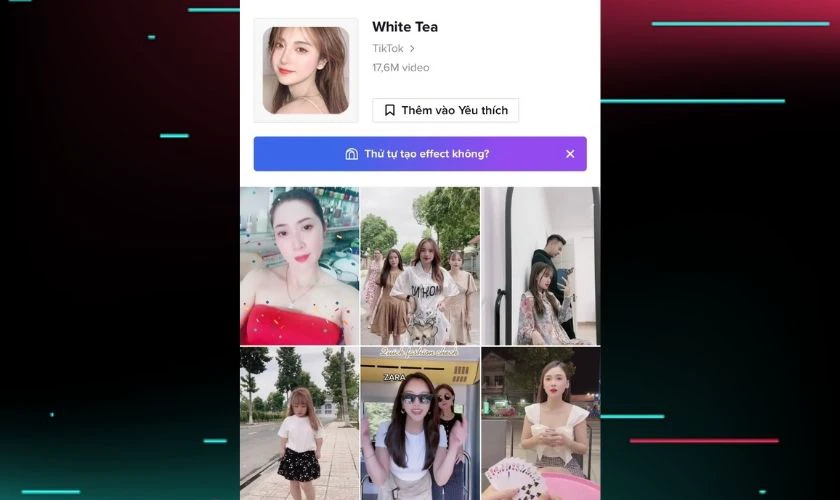 Filter TikTok đẹp