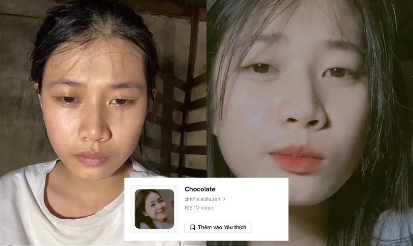 Filter hot tr&ecirc;n TikTok