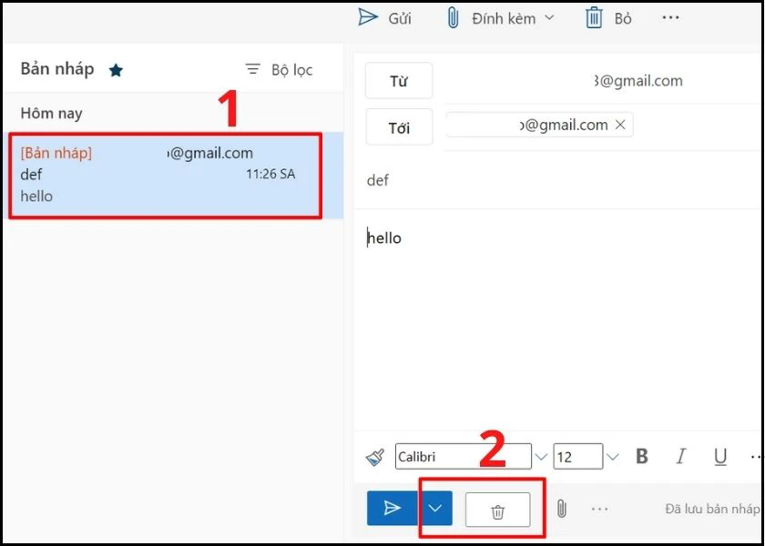 thay đổi thời gian gửi thư tr&ecirc;n outlook - bước 2