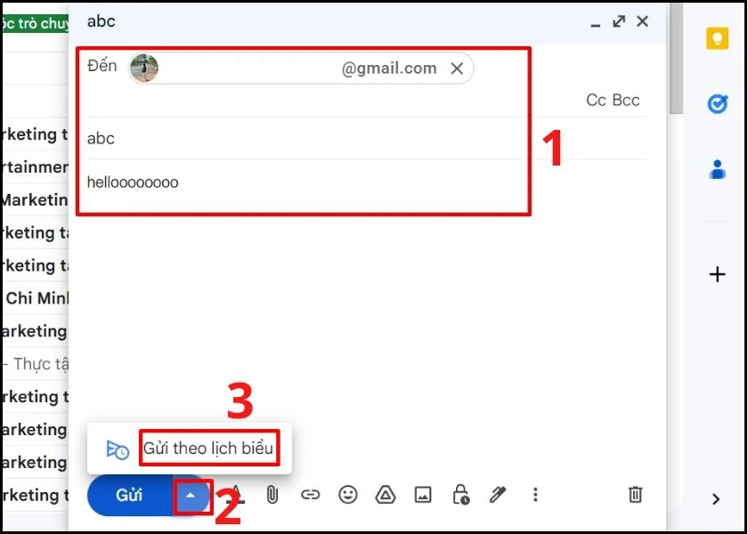 c&aacute;ch hẹn giờ gửi mail tr&ecirc;n gmail - bước 2