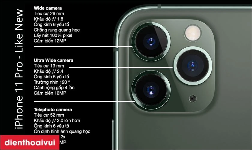 iphone 11 pro 256gb cũ đẹp có gì nổi bật