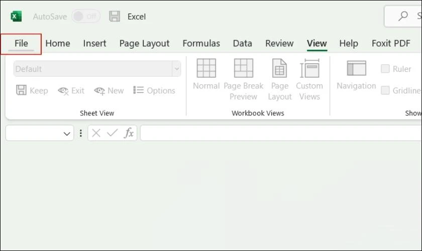 cách tắt tính năng add-ins sửa lỗi mở file excel bị trắng