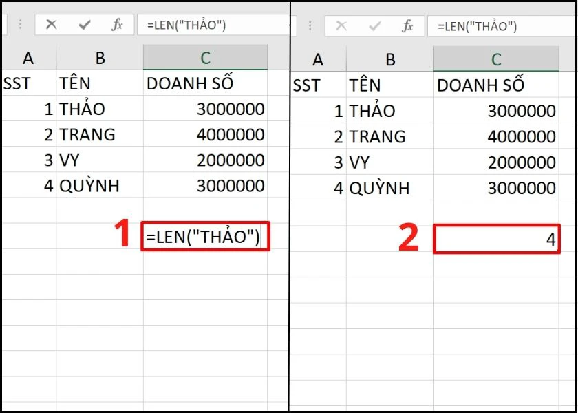 kết quả sau khi sửa