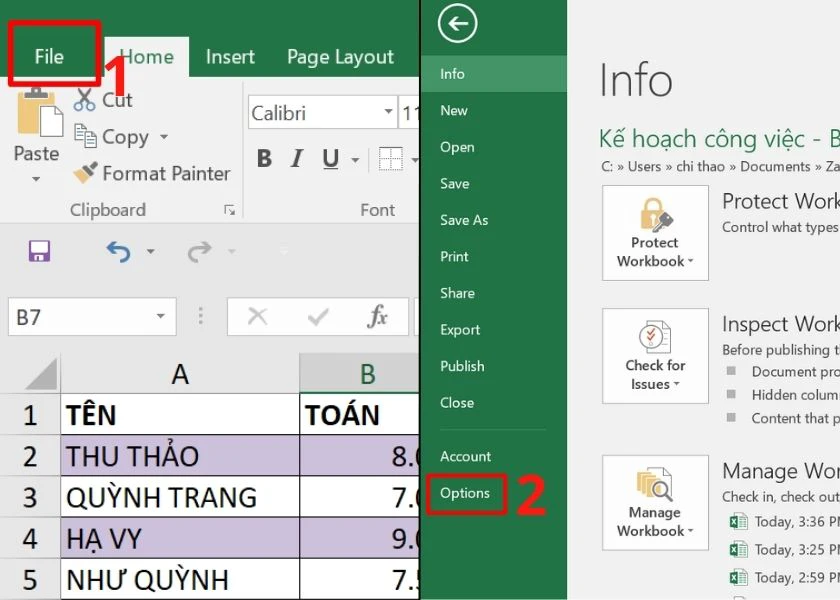 sử dụng hàm để sửa lỗi