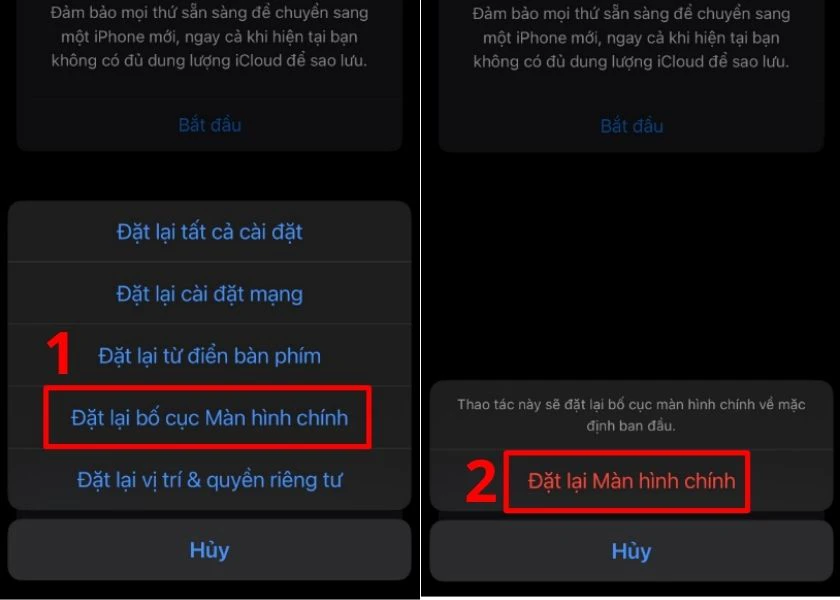 đặt lại m&agrave;n h&igrave;nh ch&iacute;nh