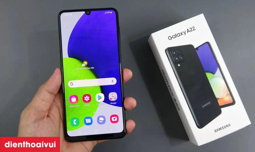 dịch vụ thay màn hình samsung a22 4g