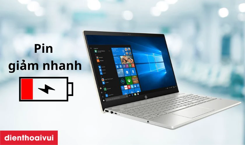 khi nào cần thay pin laptop hp pavilion x360 14dh