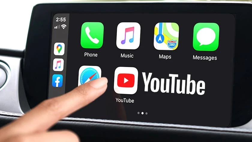 có xem youtube trên apple carplay được không