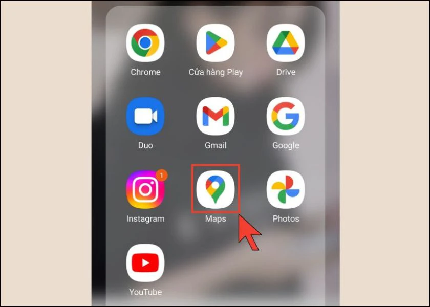 chọn app google maps