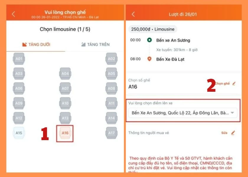 chọn ghế v&agrave; lựa địa điểm đ&oacute;n