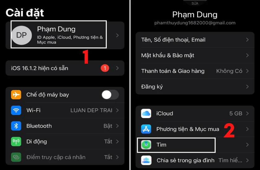 c&aacute;ch c&agrave;i đặt find my iphone