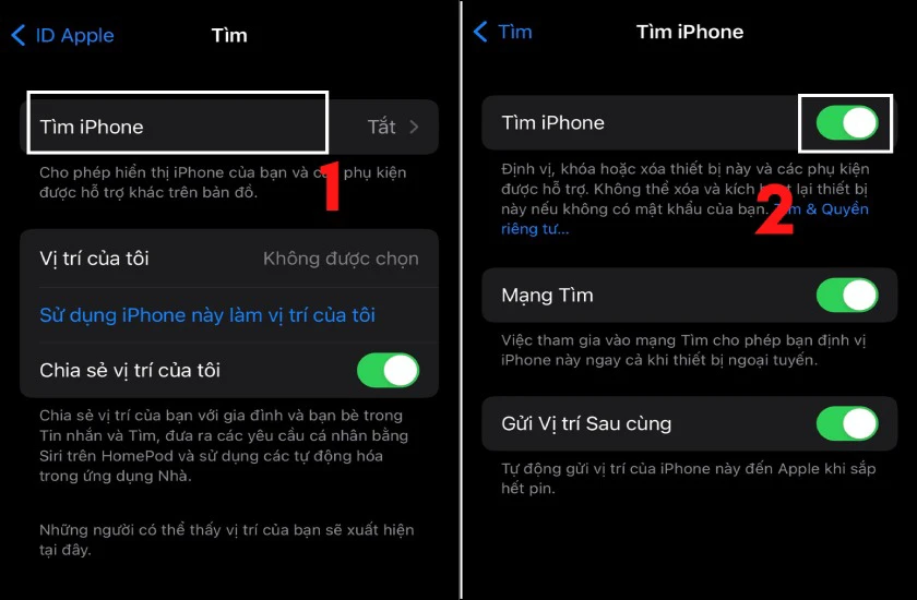 chọn t&igrave;m iphone