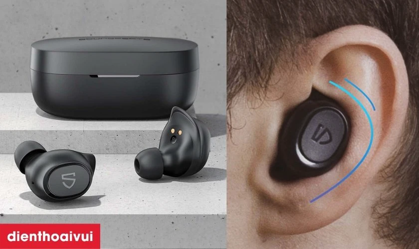 &acirc;m thanh tai nghe kh&ocirc;ng d&acirc;y Earbuds Soundpeats True Free 2