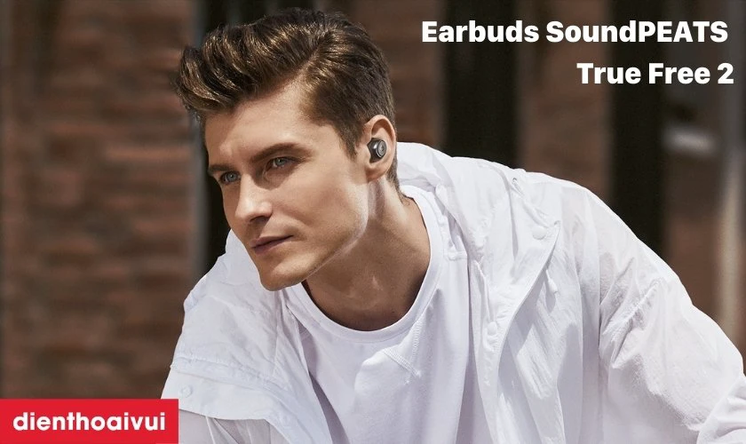 Tai nghe kh&ocirc;ng d&acirc;y Earbuds Soundpeats True Free 2