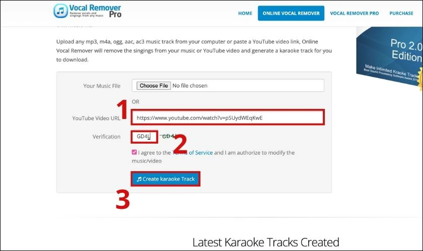 app t&aacute;ch nhạc v&agrave; lời miễn ph&iacute; vocal remover pro