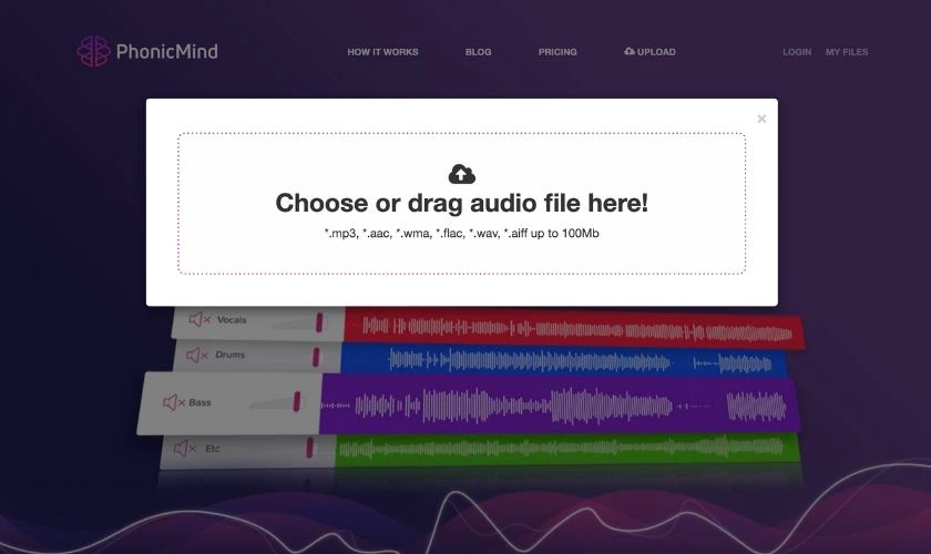 chọn v&agrave;o file bạn muốn lấy beat