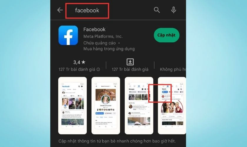 cập nhật facebook, mở b&igrave;nh luận tr&ecirc;n story