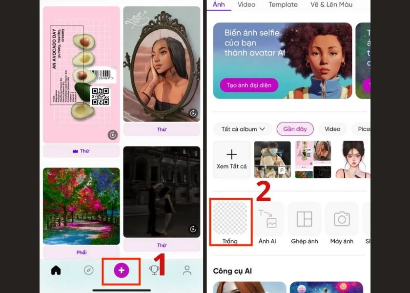 c&aacute;ch l&agrave;m avatar trong suốt tr&ecirc;n tiktok