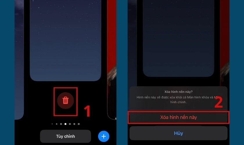 c&aacute;ch x&oacute;a h&igrave;nh nền ios 16