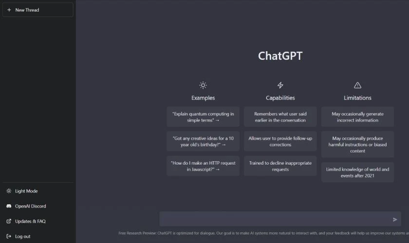 sử dụng phần mềm chatbot